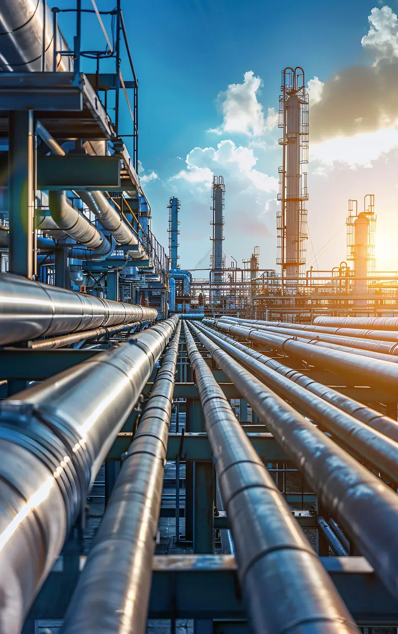 Perpipaan industri yang diinsulasi